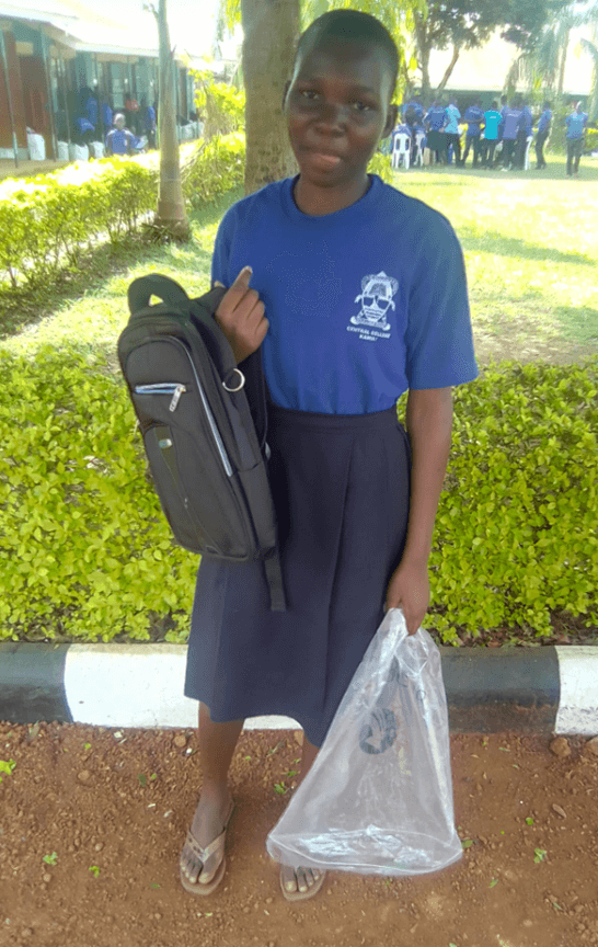 Young Girl Uganda Orphanage.